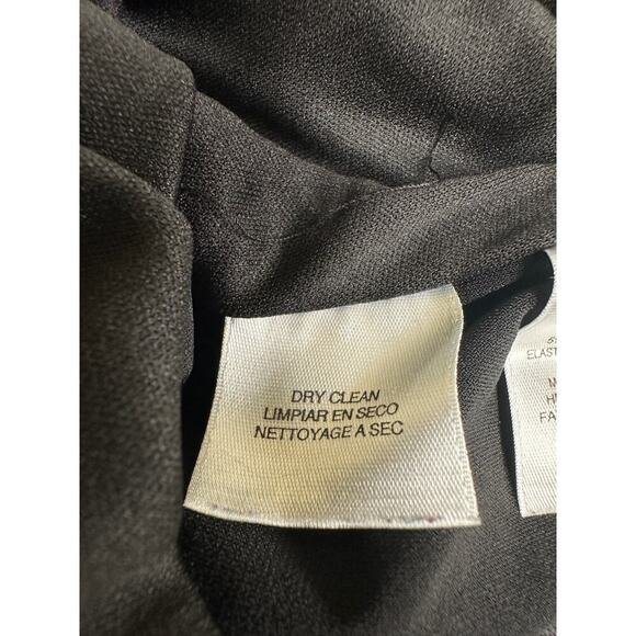 Nine West Black Origami V-Neck Ruched Sleeveless Workwear Cocktail Dress Size 2 - Picture 9 of 11